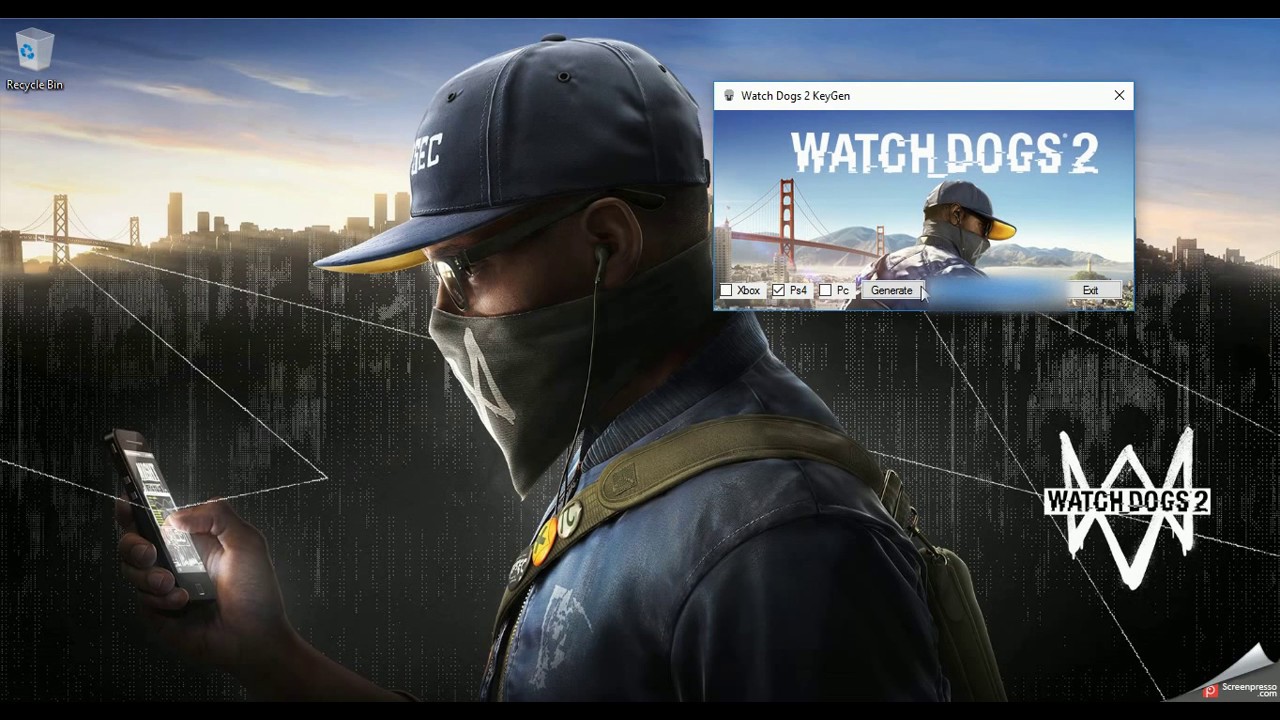 watch dogs 2 serial number